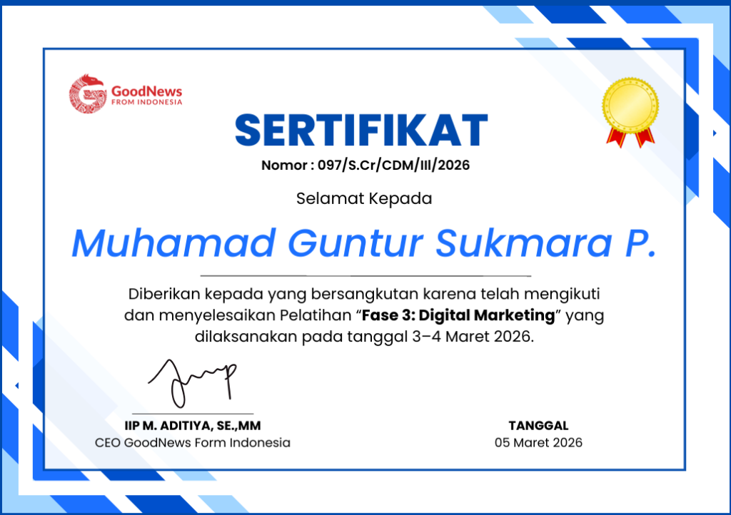 Marketing Certificate