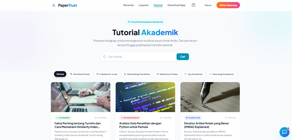 PaperTrust Tutorials